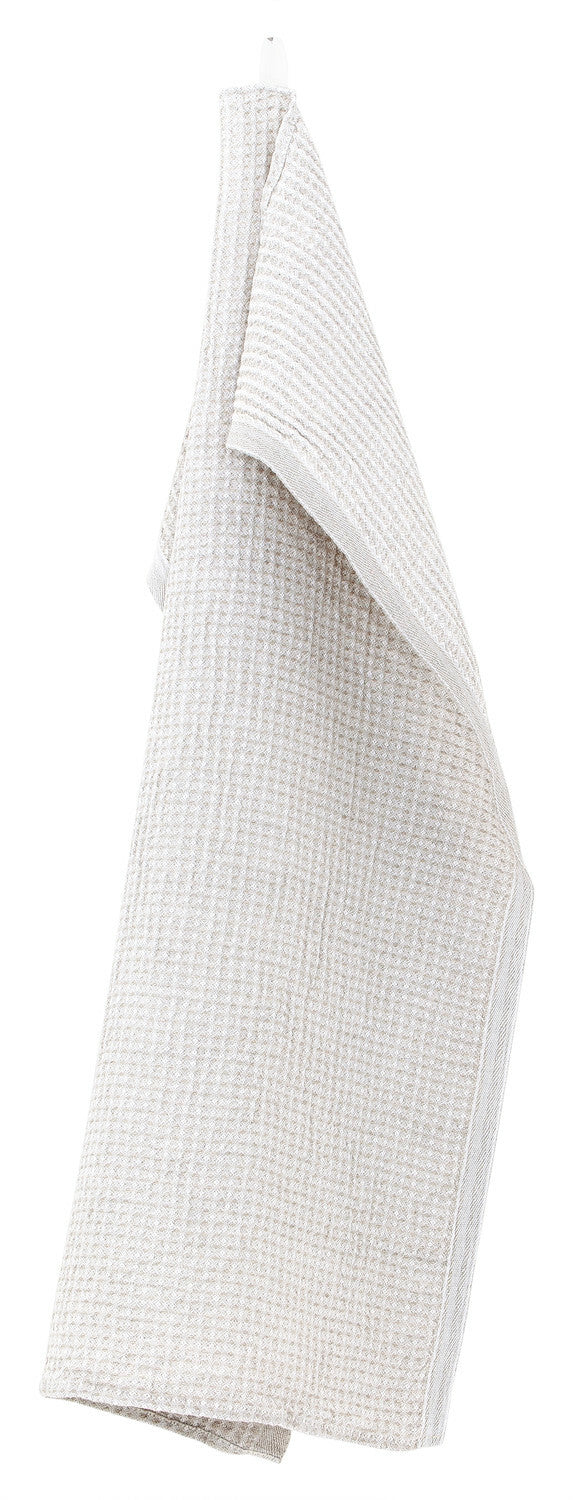 MAIJA keittiöpyyhe - valko-pellava