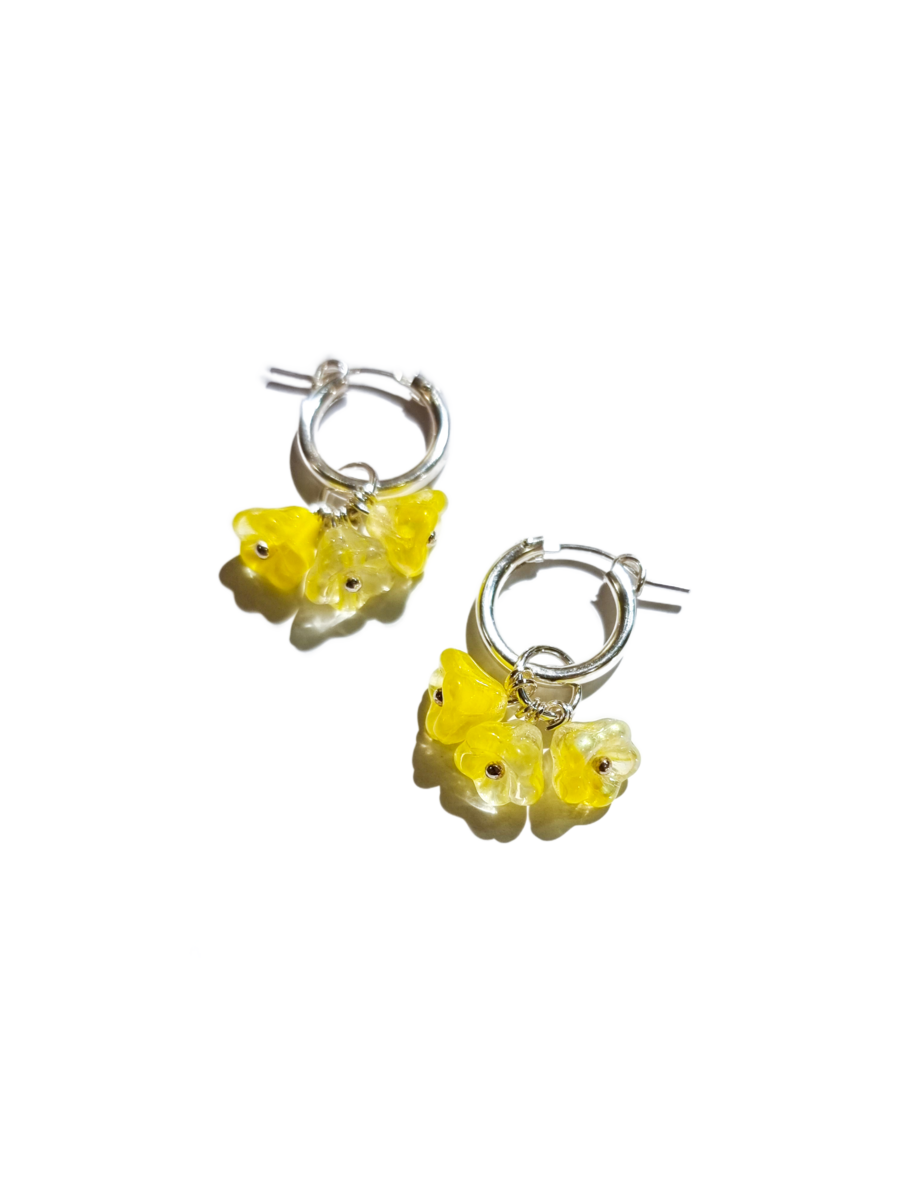 Blooming Sorbet Lemon 925 Silver - korvakorut