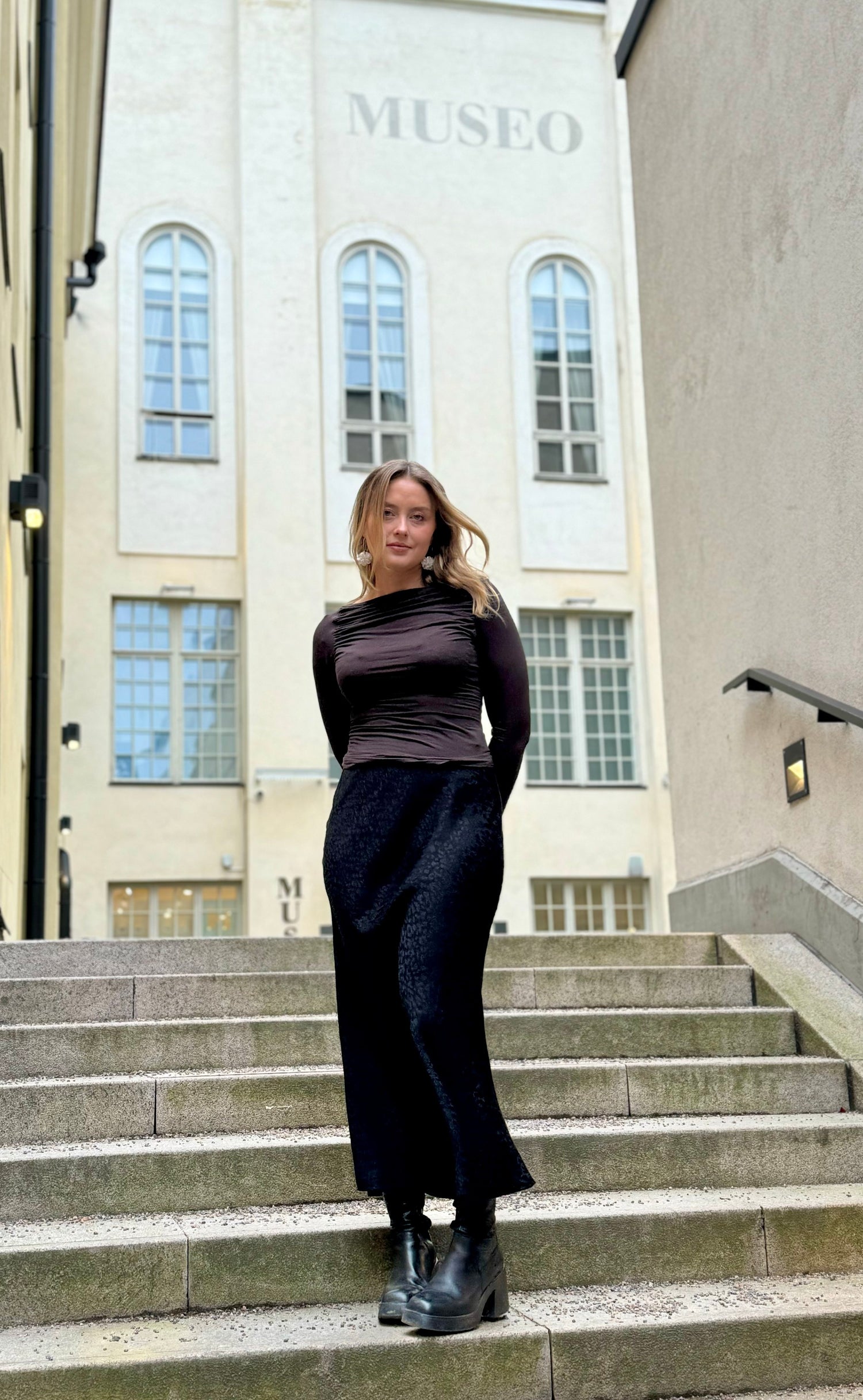 Black Leo Skirt