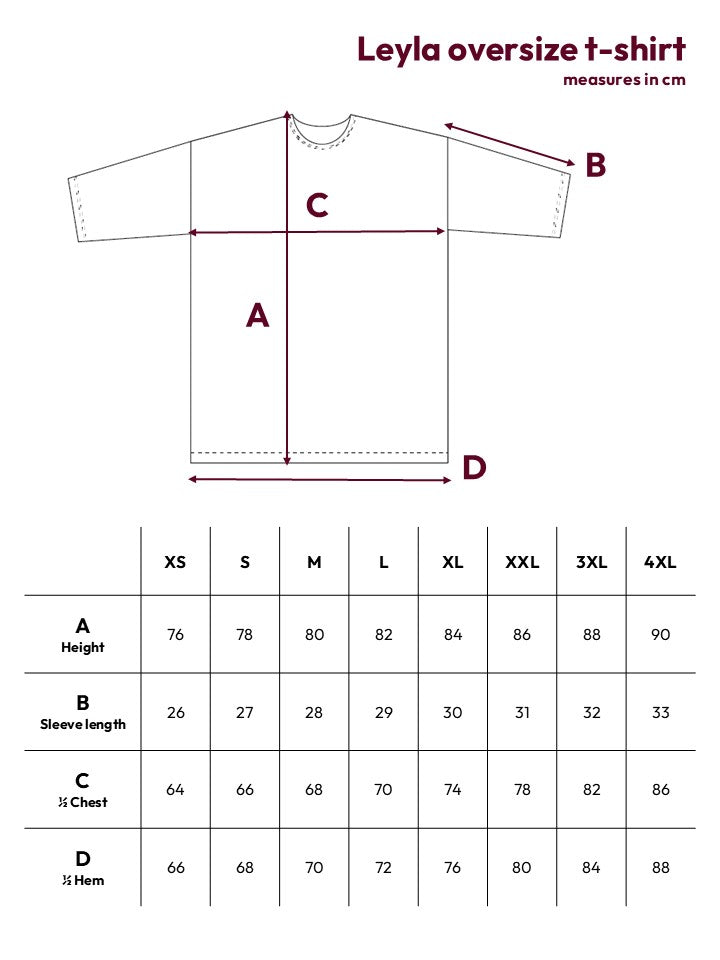 Leyla Oversize T-Shirt - Tigreza