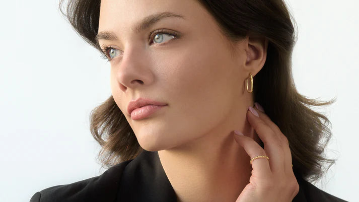 Lara Hoops Gold