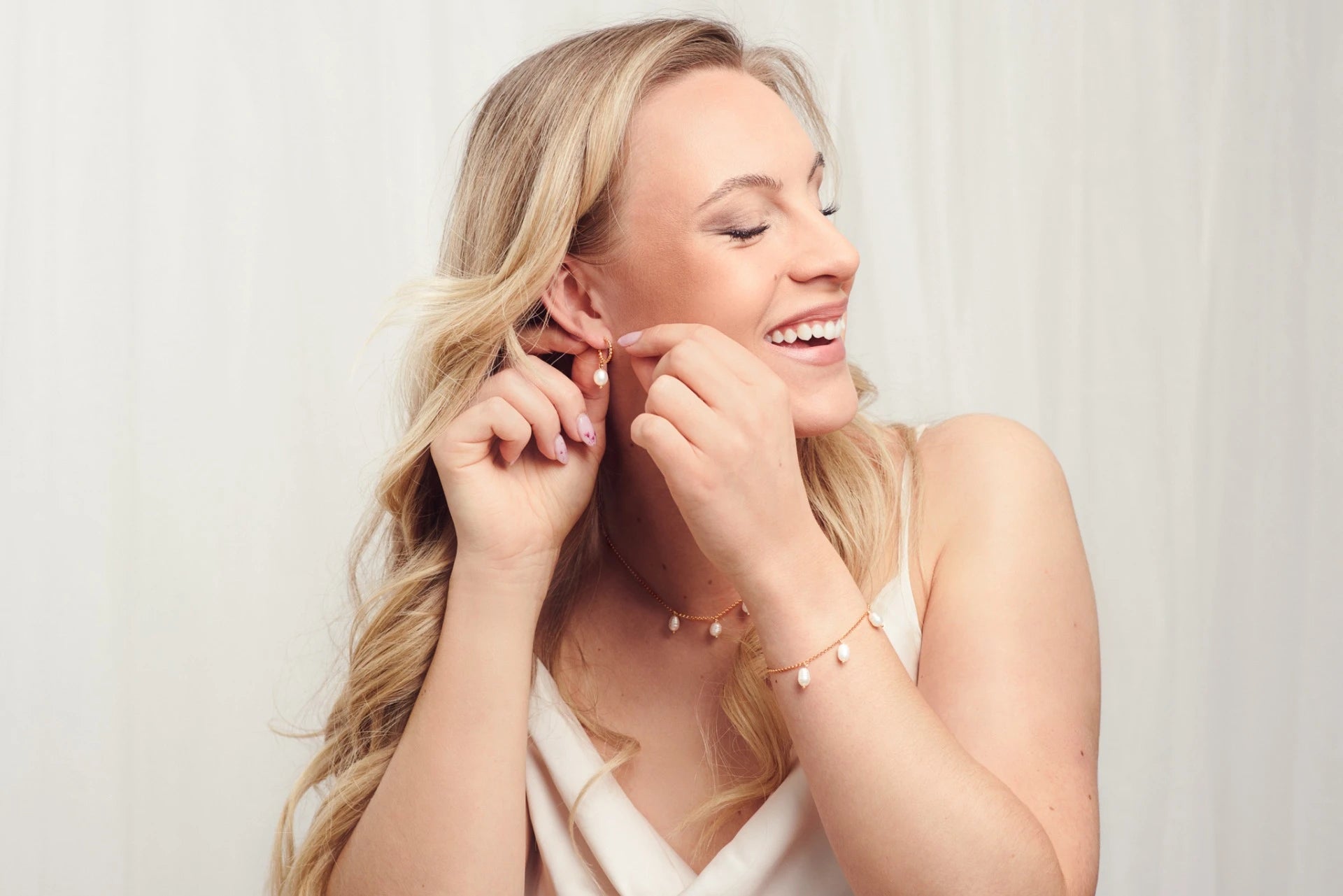 Pärla Bubbel hoops Golden hour