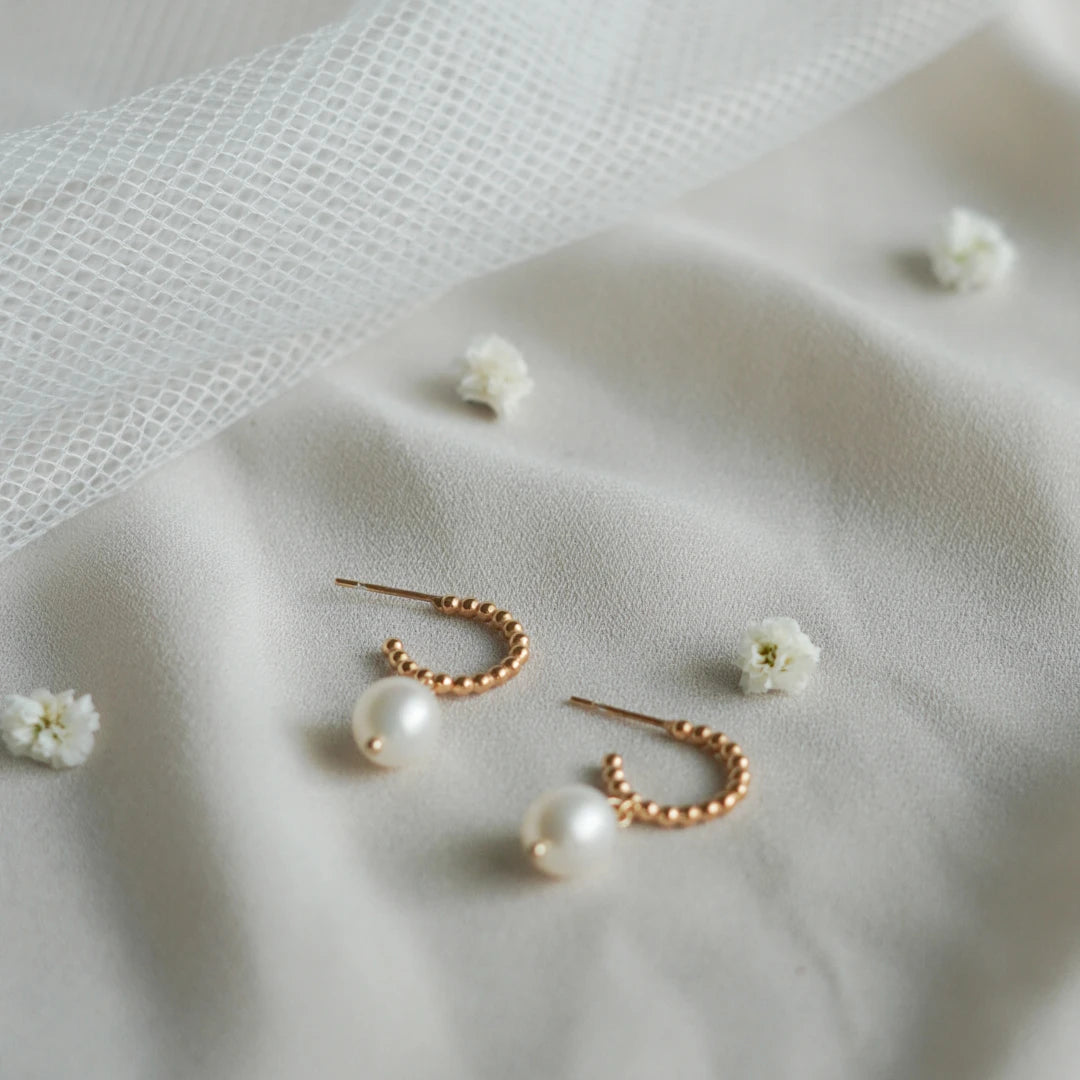 Pärla Bubbel hoops Golden hour