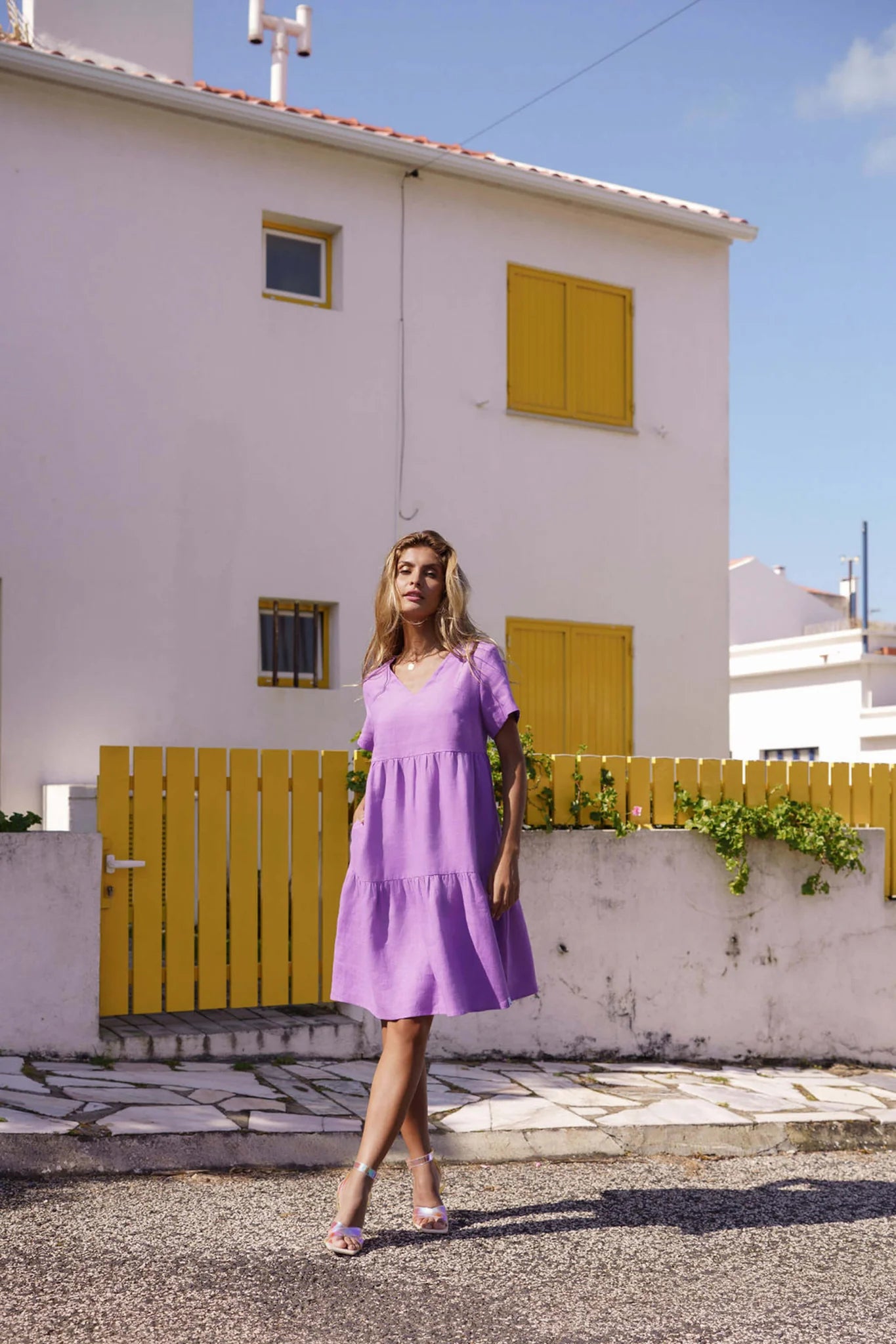 Layered Dress - Iris