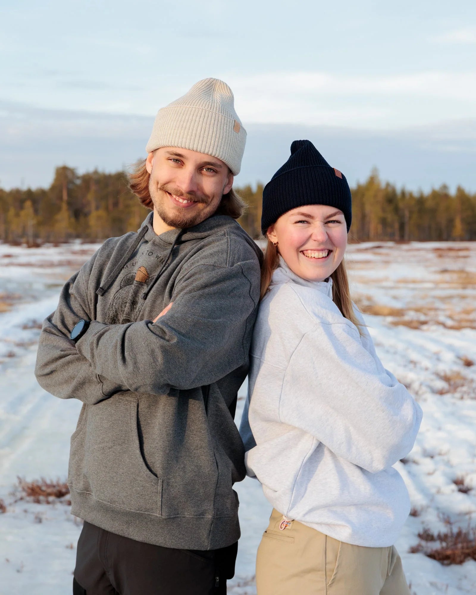Luosto Beanie - Light Greymele