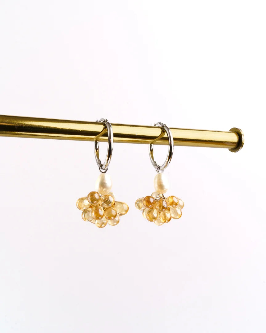 Luvia Korvakorut - Shampanja/Hopea