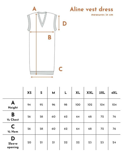 Aline Vest Dress - Chess Green