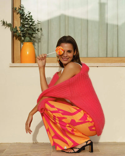 Robin Mohair Knit - Shell Pink