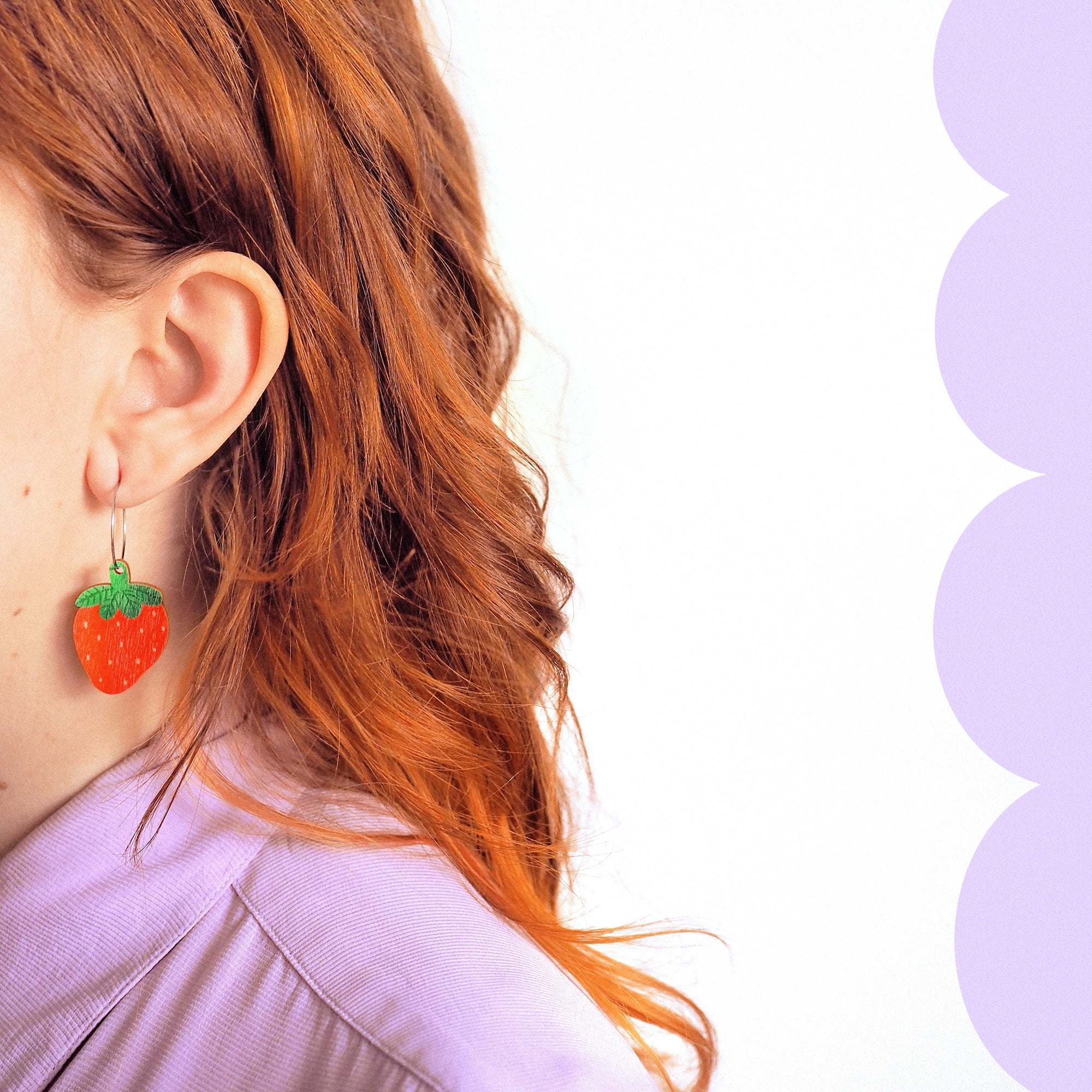 Mansikka Mini - korvikset