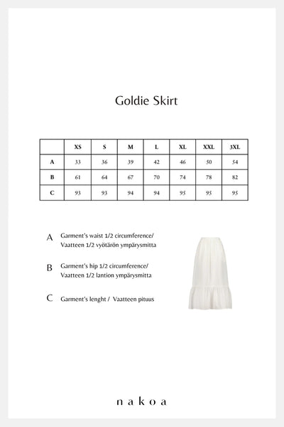 Goldie Skirt - Sandshell