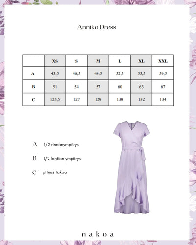 Annika Dress - Lupine