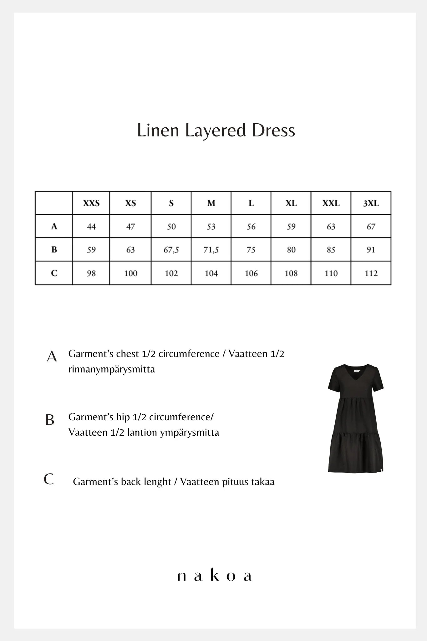 Layered Dress - Iris