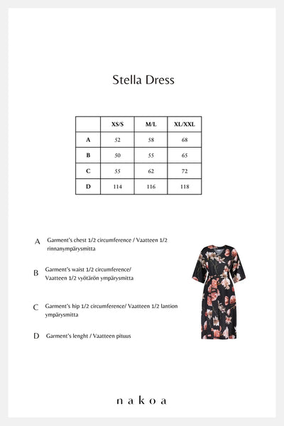 Stella Dress - Noir