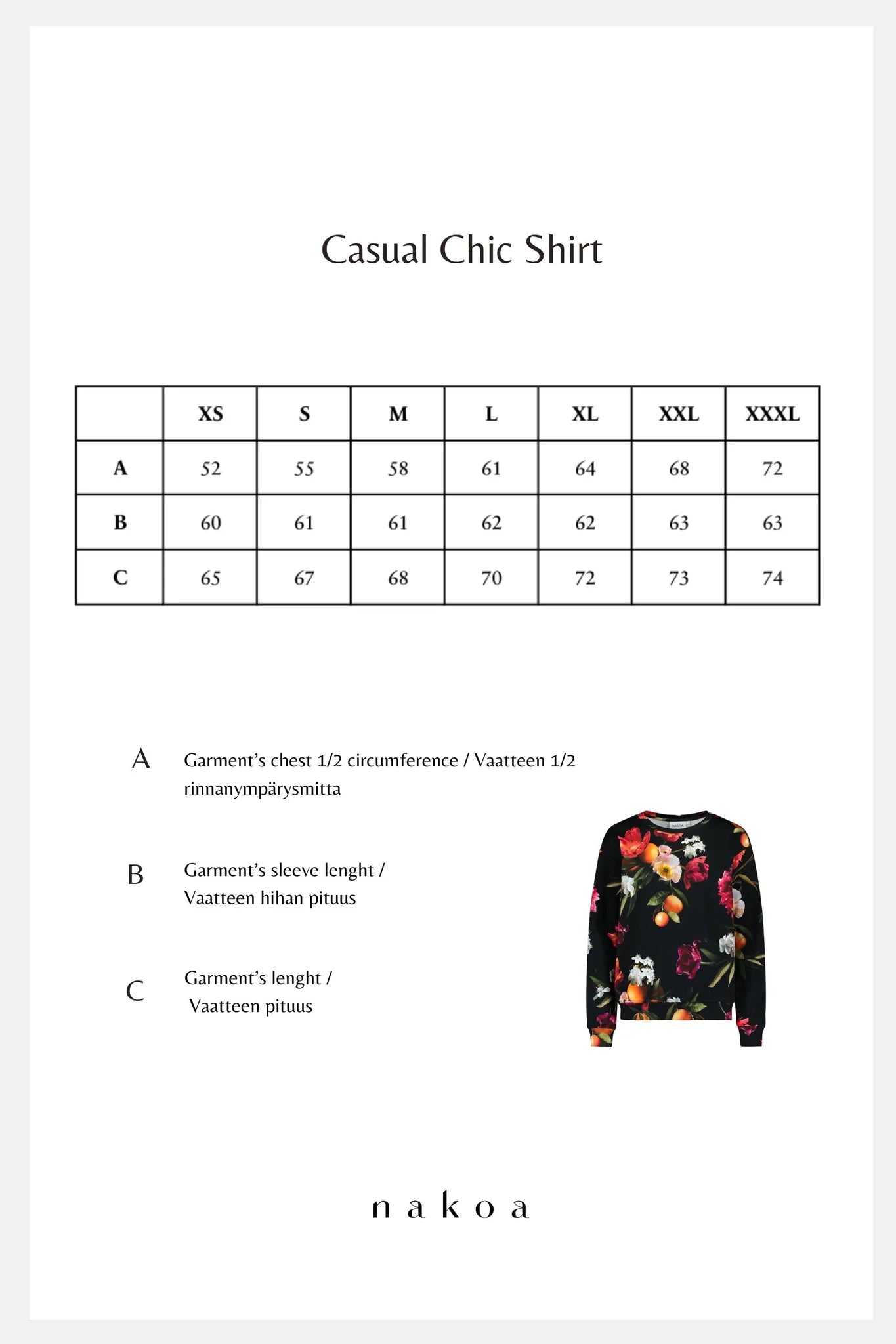 Casual Chic Shirt - Sangria Garden