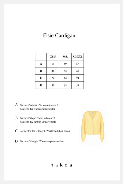 Elsie Cardigan - Lemonade