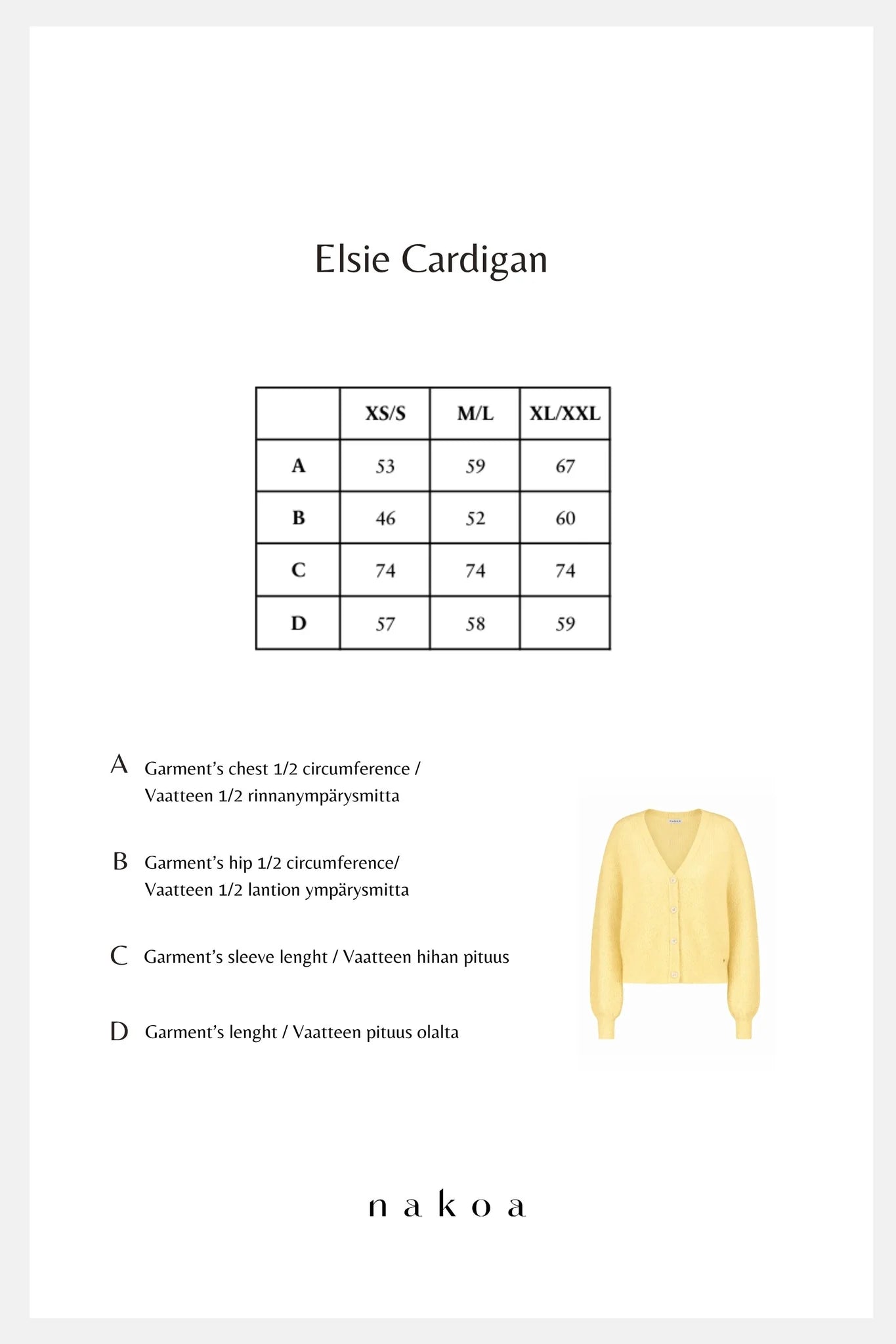 Elsie Cardigan - Snow