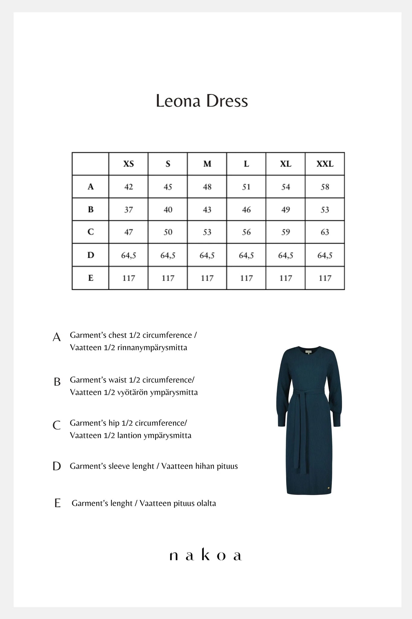 Leona Dress - Espresso