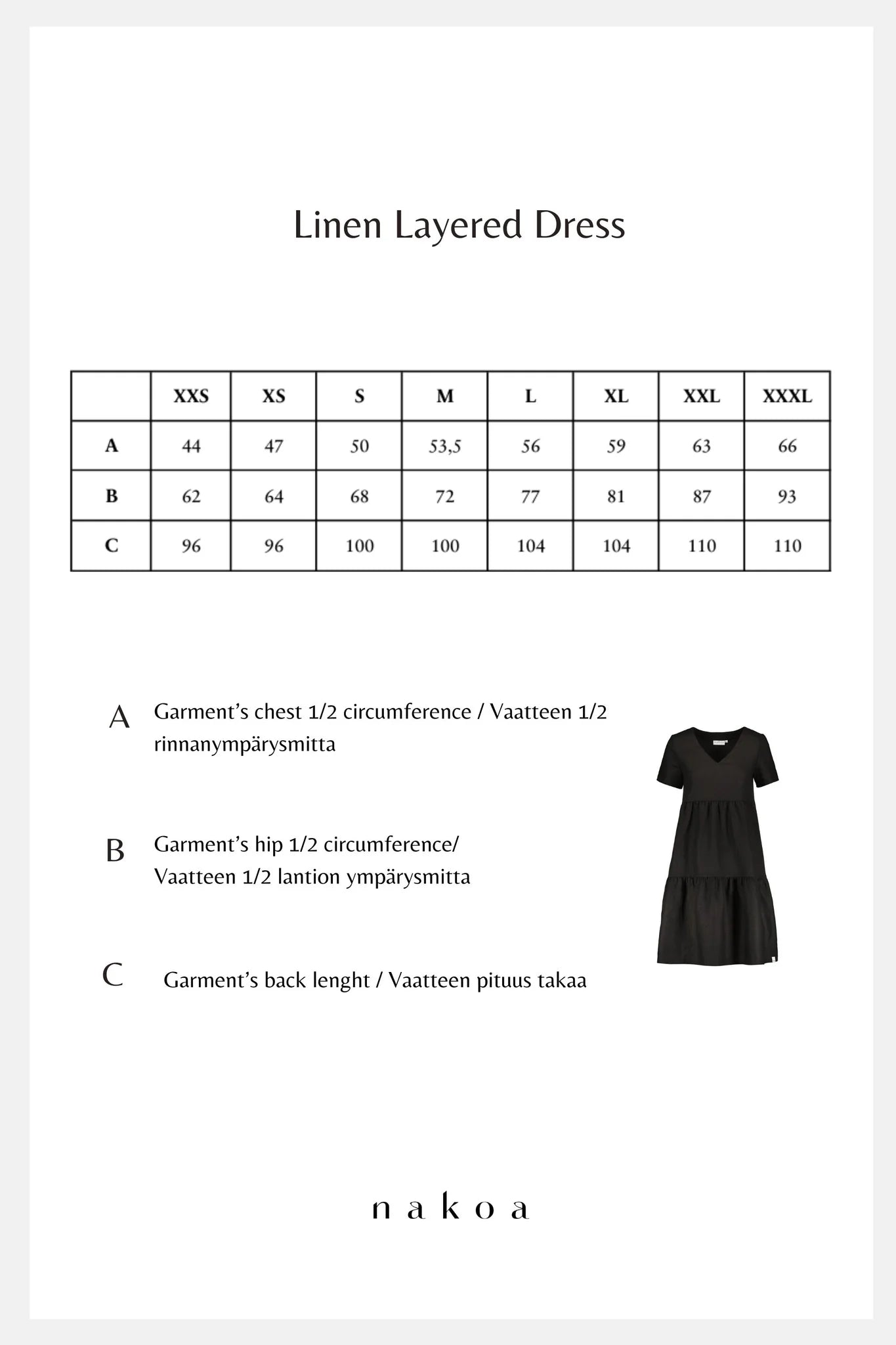 Layered Dress - Black