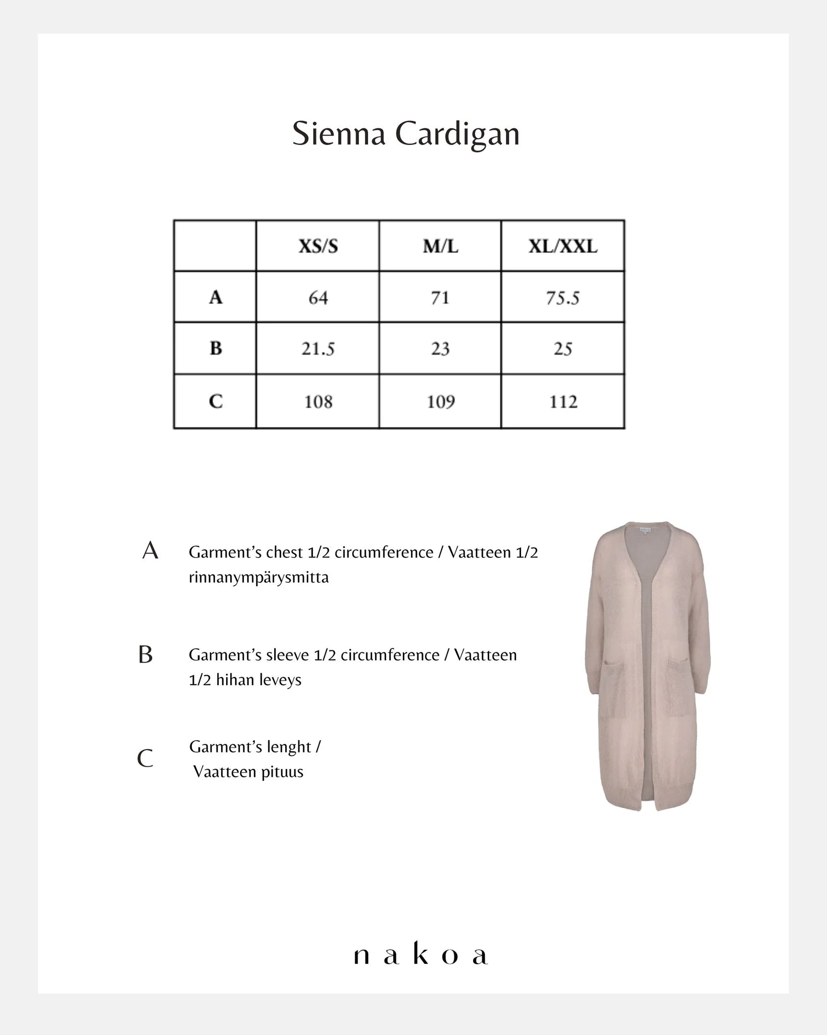 Sienna Cardigan - Smoke Green