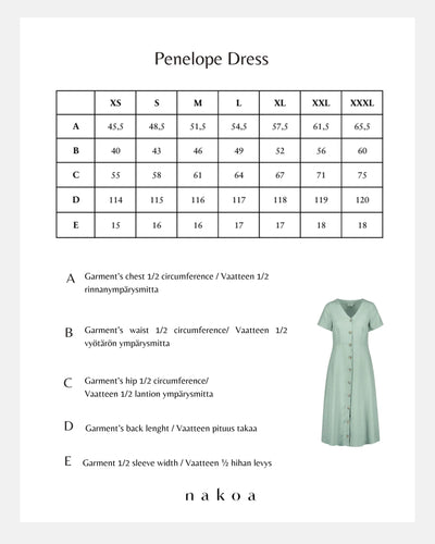 Penelope Dress - Sky Blue