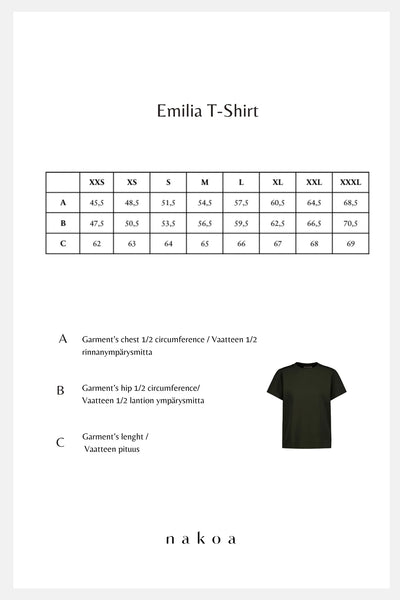 Emilia T-Shirt - Black