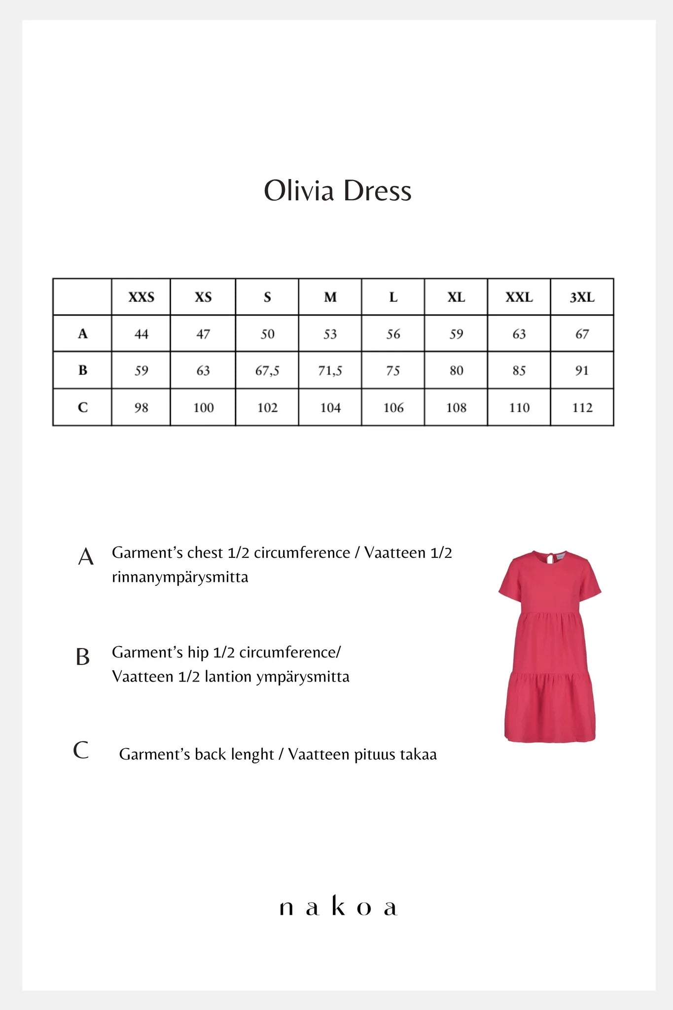 Olivia Dress - Oxford Navy