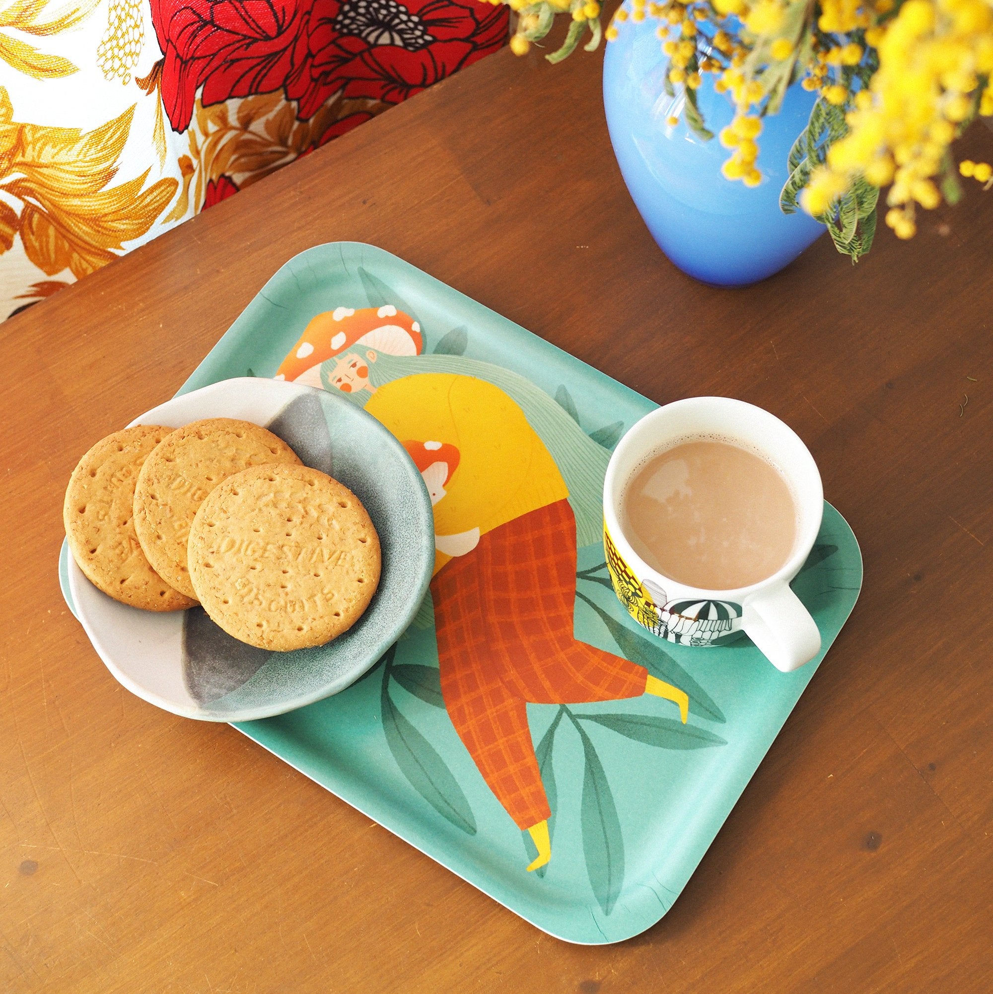 Sienikaveri tarjotin - Mia Minerva