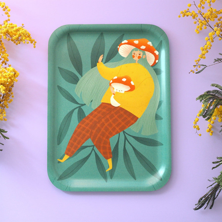 Sienikaveri tarjotin - Mia Minerva