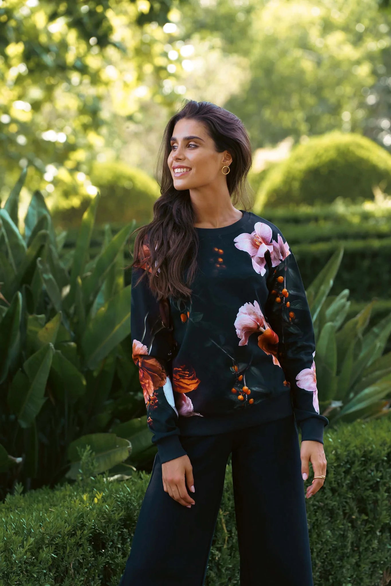 Casual Chic Shirt - Copper Flower