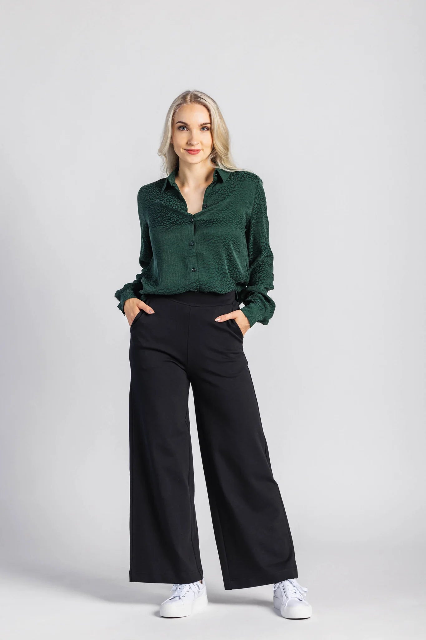 Chloe Shirt - Emerald