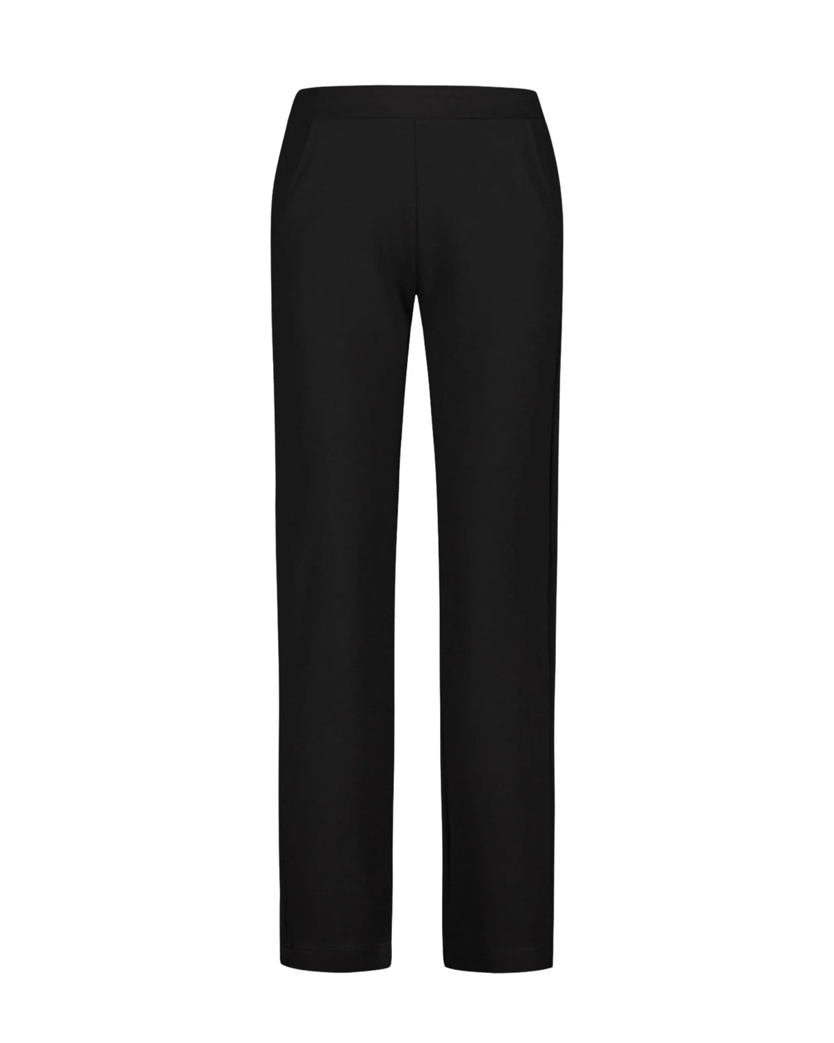 Comfy Straight Pants - Black