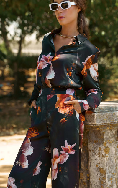 Leah Pants - Copper Flower