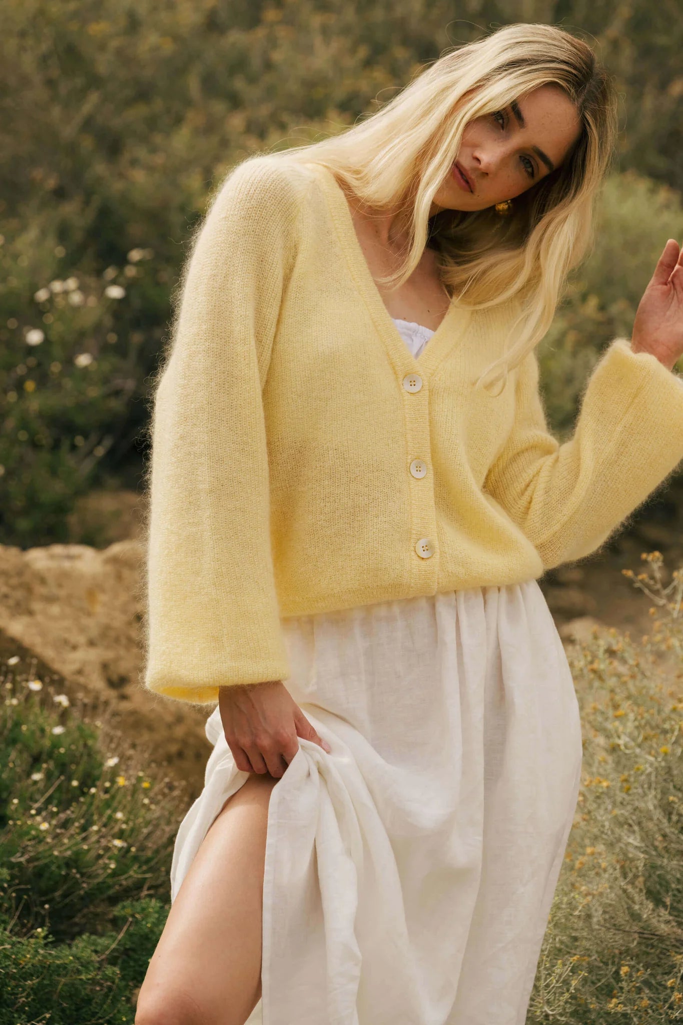 Elsie Cardigan - Lemonade