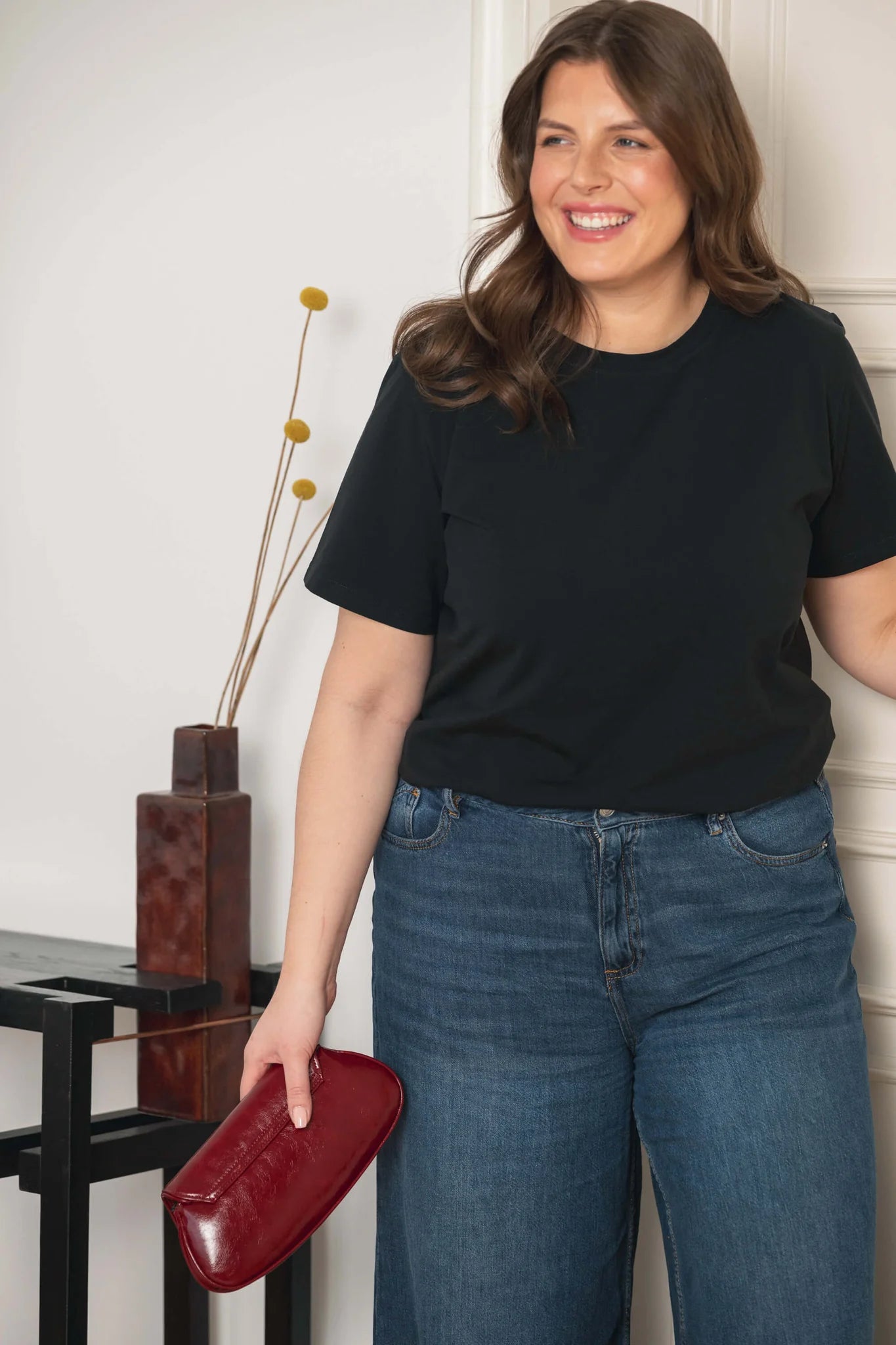Emilia T-Shirt - Black