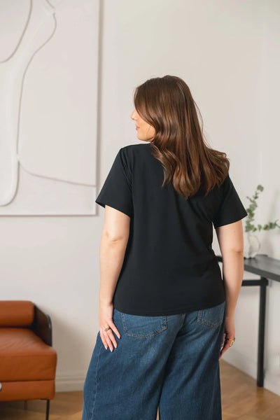 Emilia T-Shirt - Black