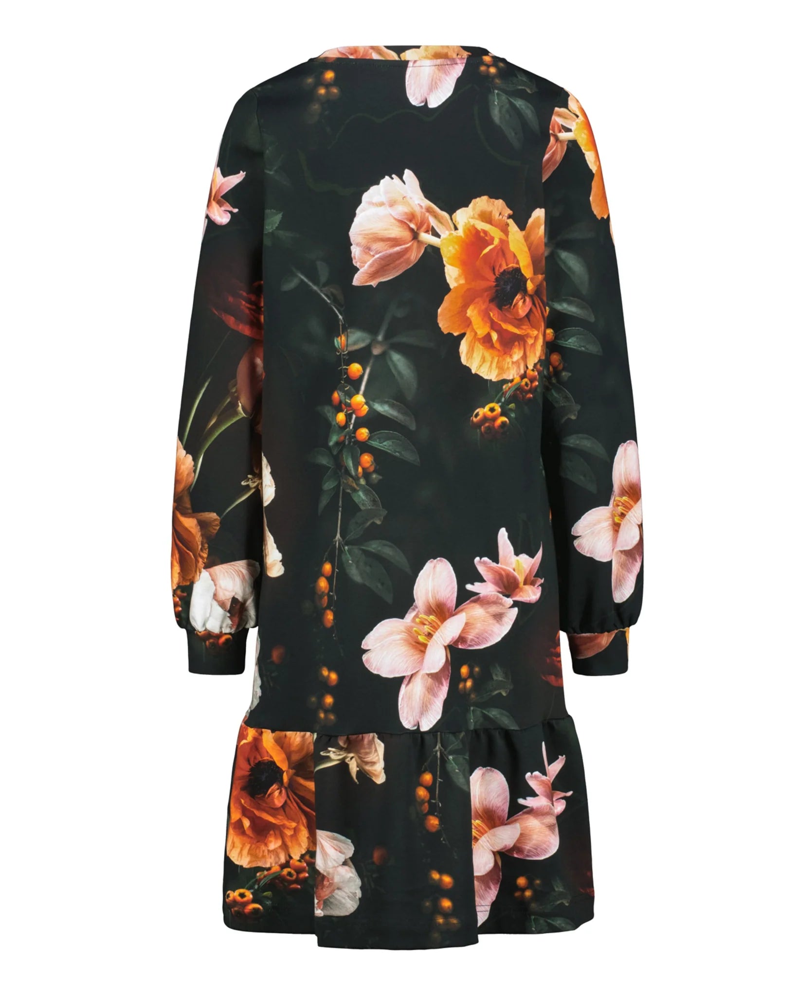 Poppy Dress - Copper Flower