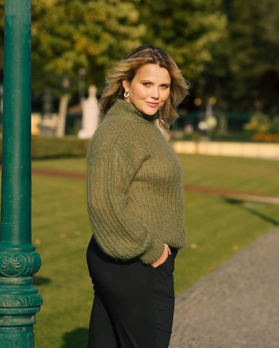 Robin Mohair Knit - Olive