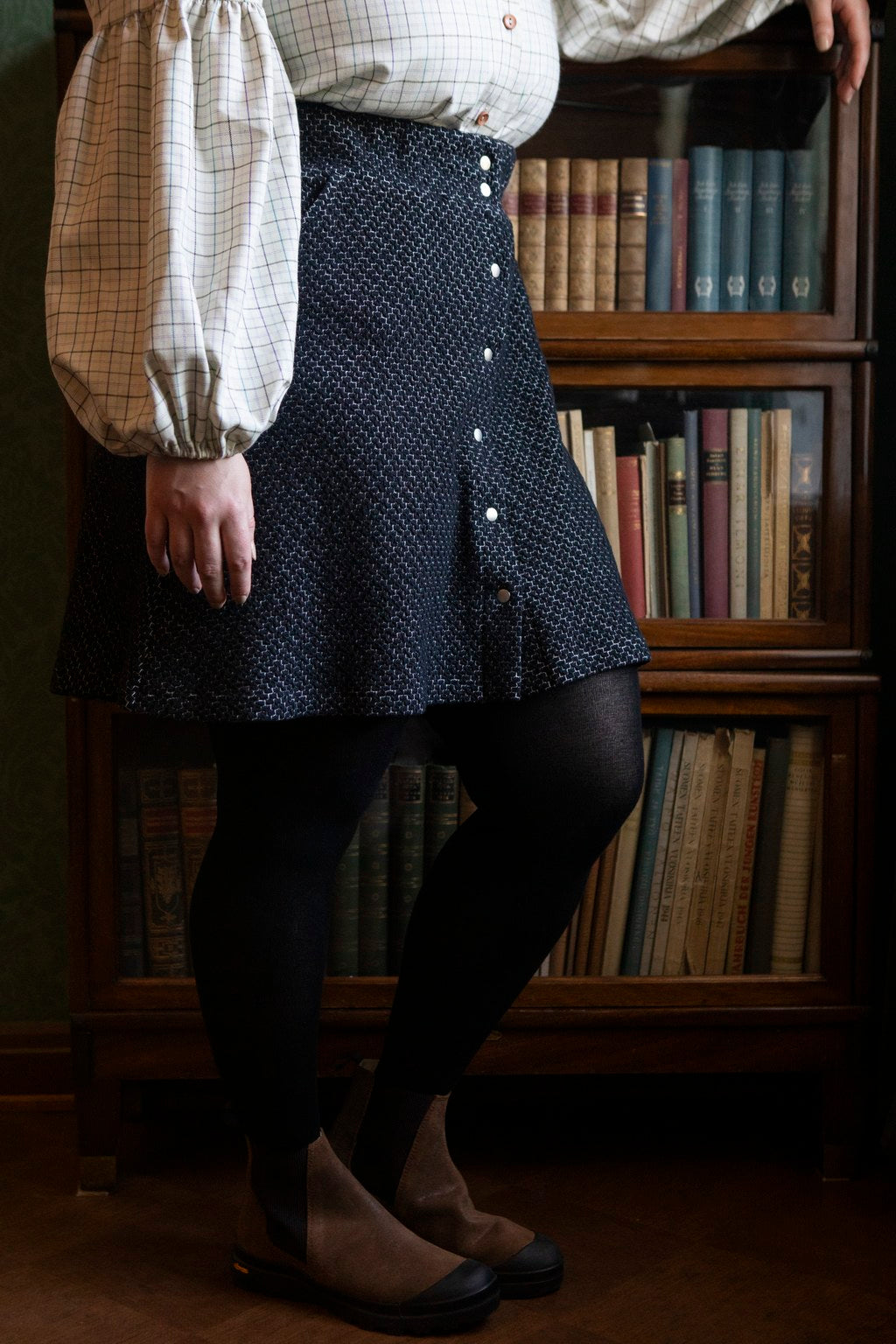 Nepparihame - Koria Musta-valkoinen