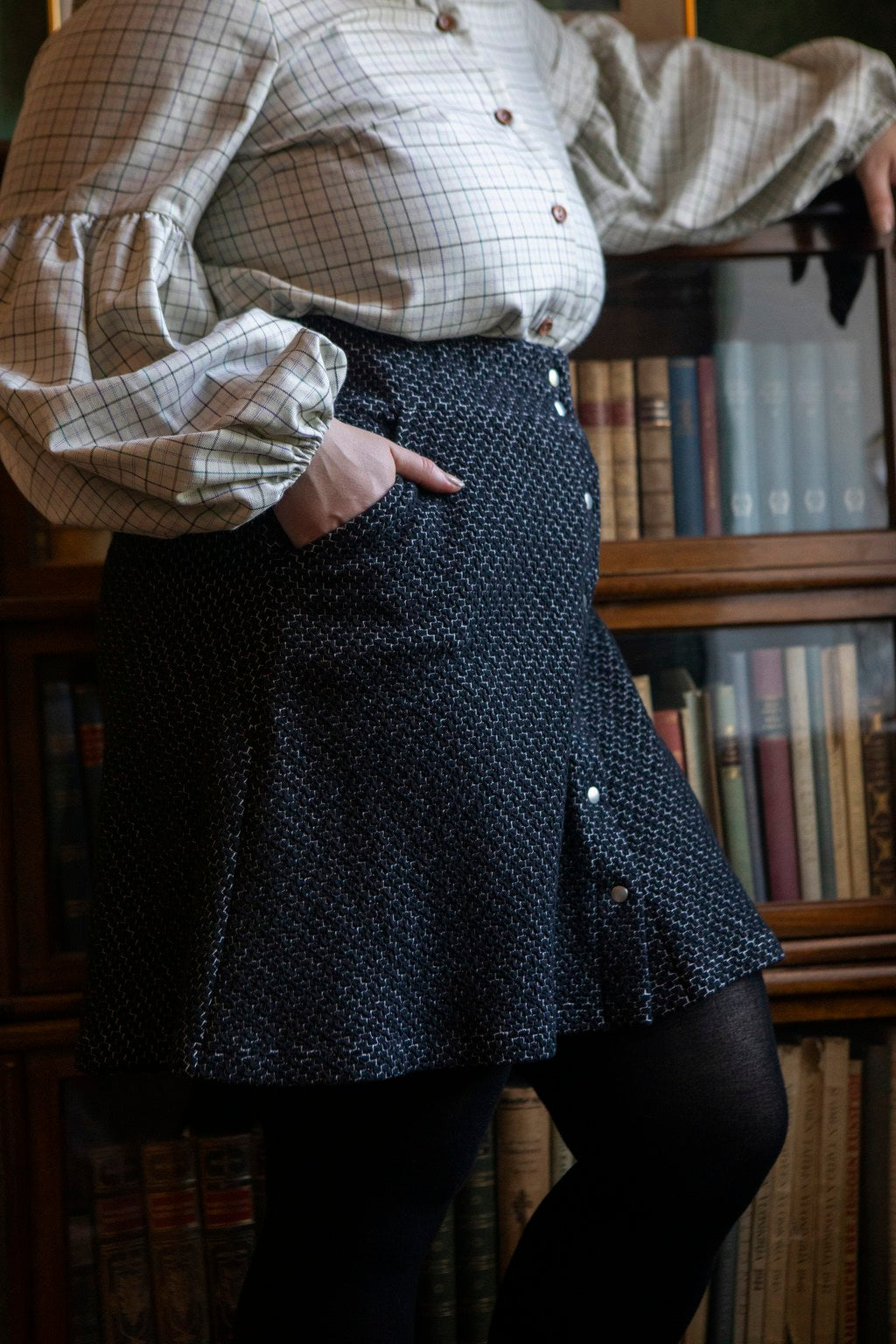 Nepparihame - Koria Musta-valkoinen