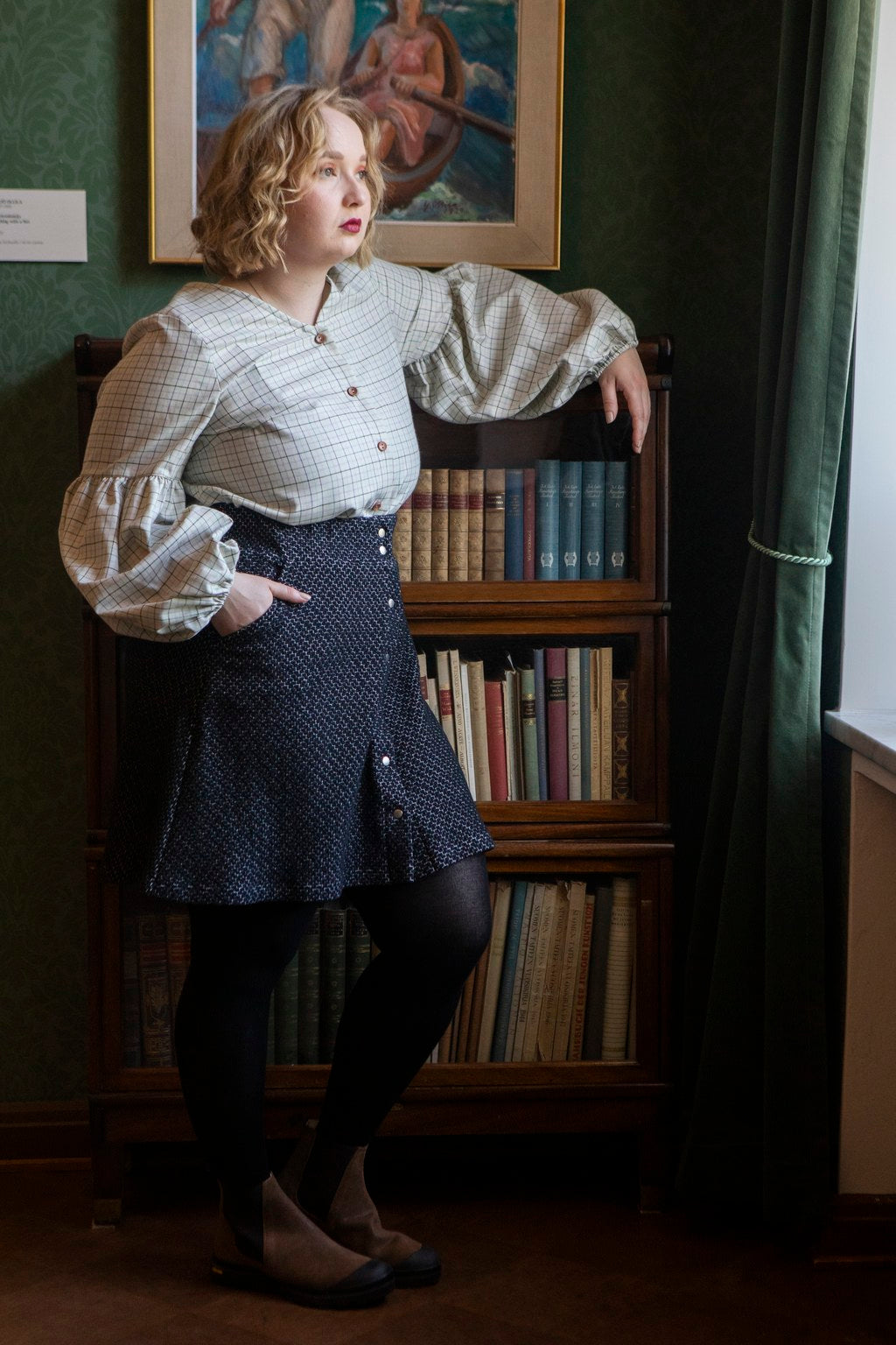 Nepparihame - Koria Musta-valkoinen