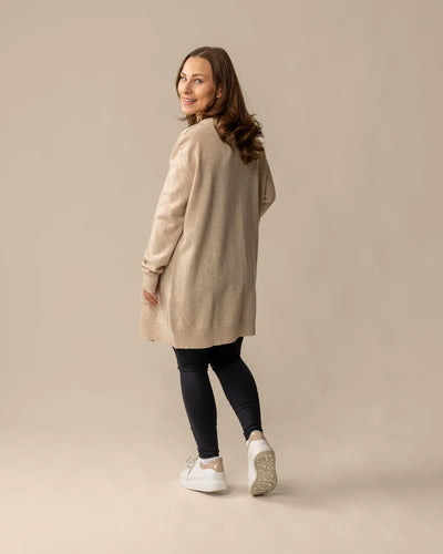 Tyyni Neuletakki - Beige