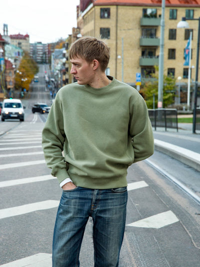Hasse Crew Neck Sweatshirt - Green