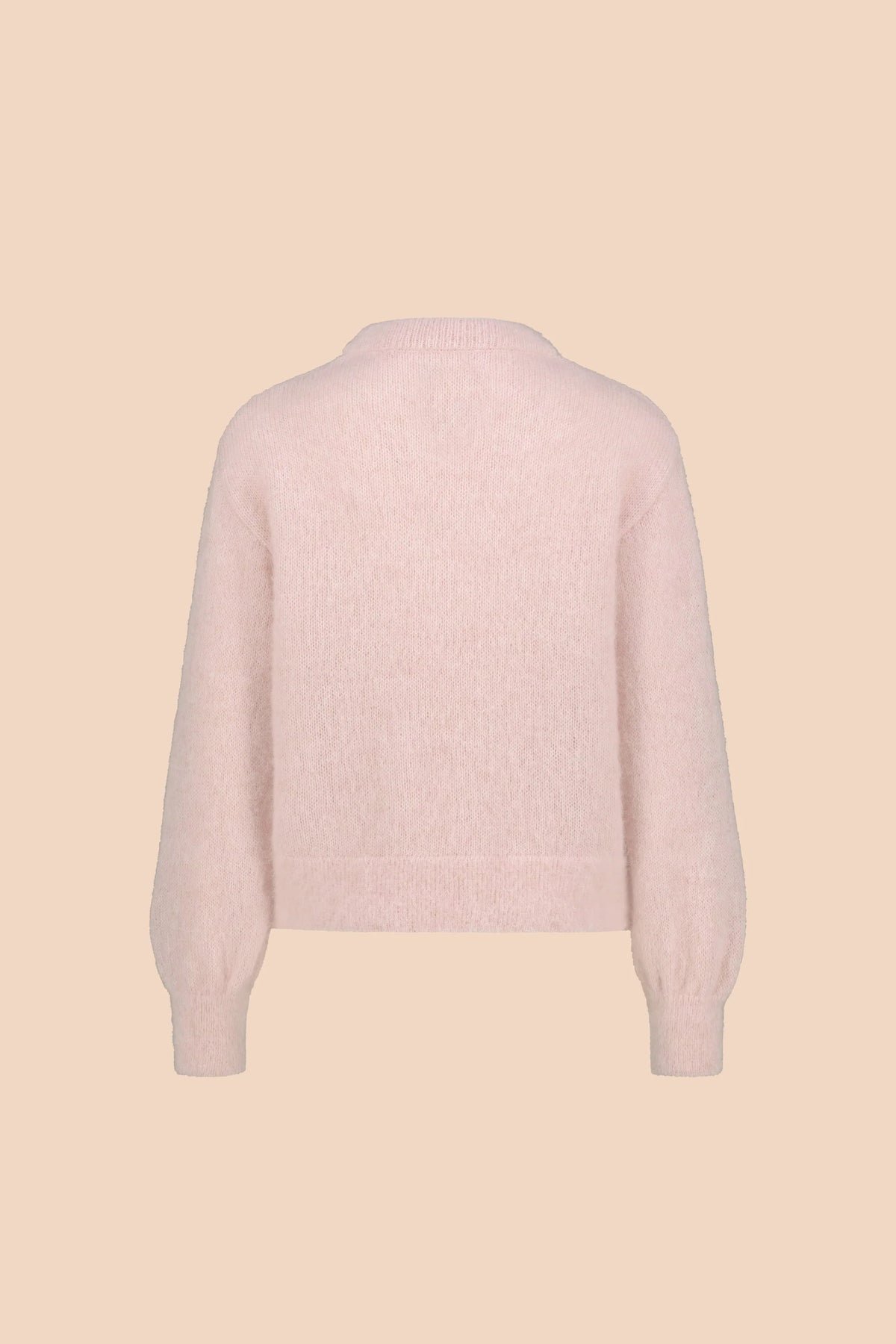 Alpaca Mohair Jumper - Powder Rose