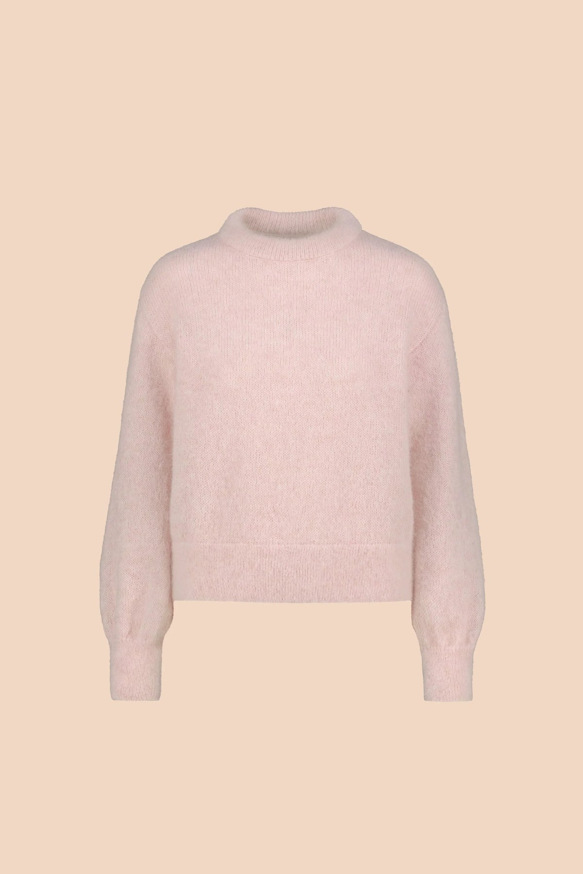 Alpaca Mohair Jumper - Powder Rose