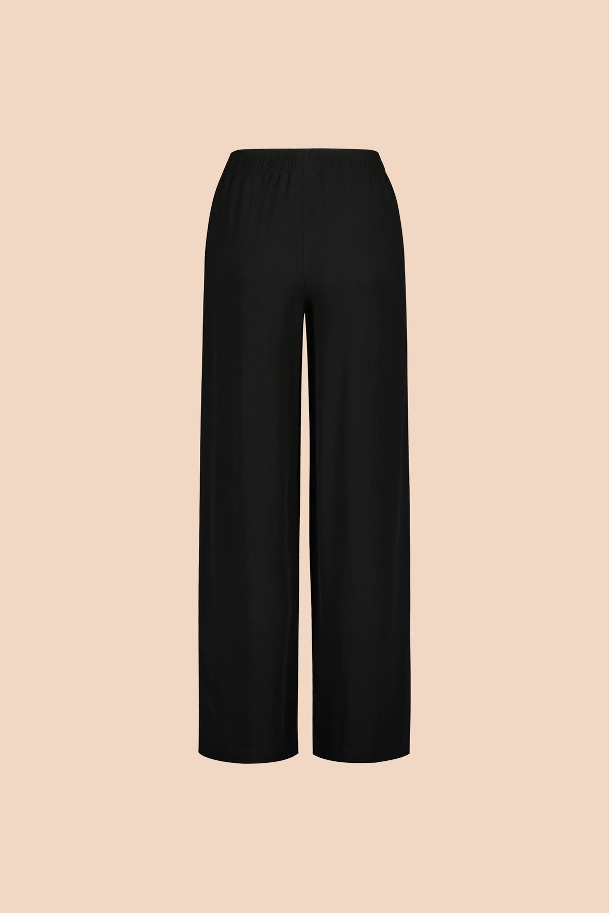 Crepe Trousers - Black