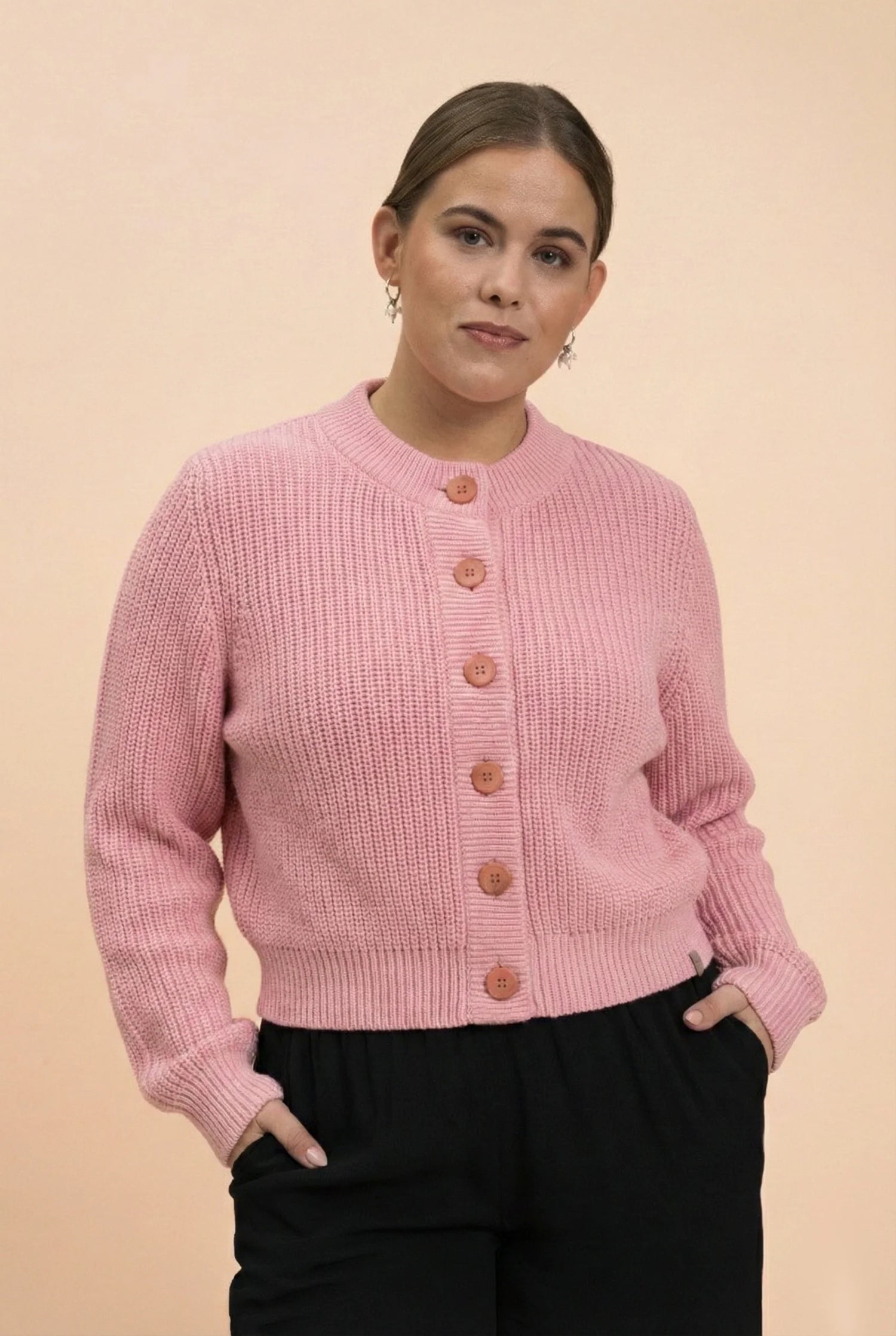 O-neck Cardigan - Marshmallow