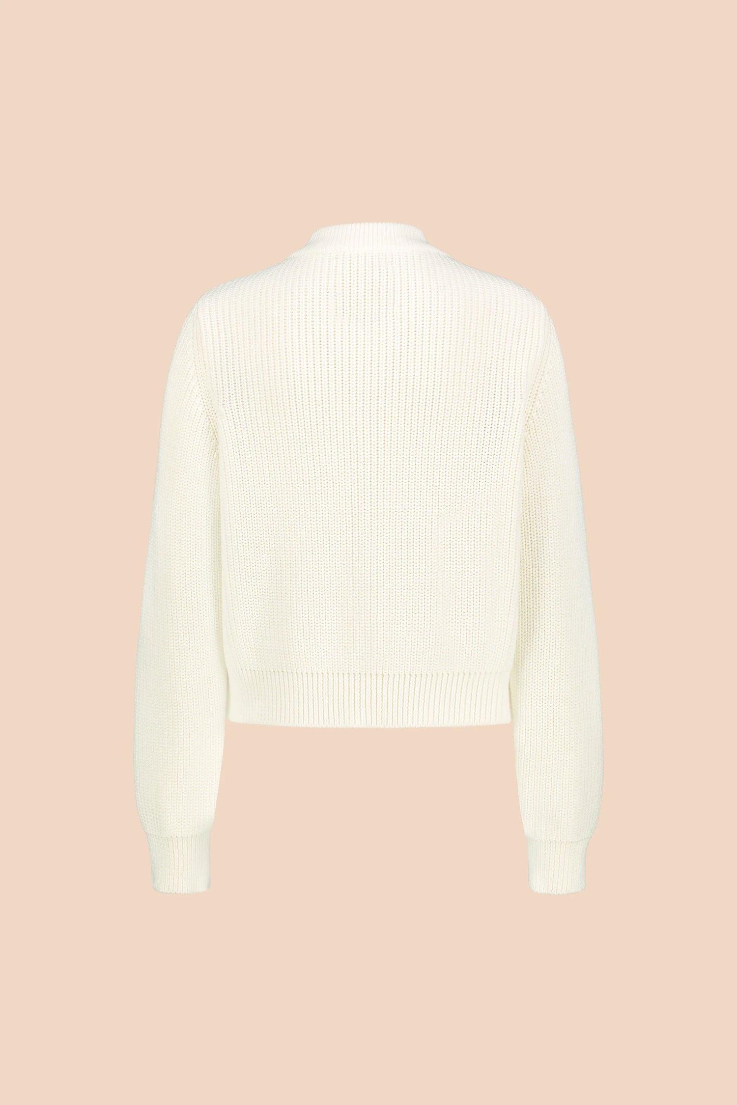 O-neck Cardigan - Offwhite