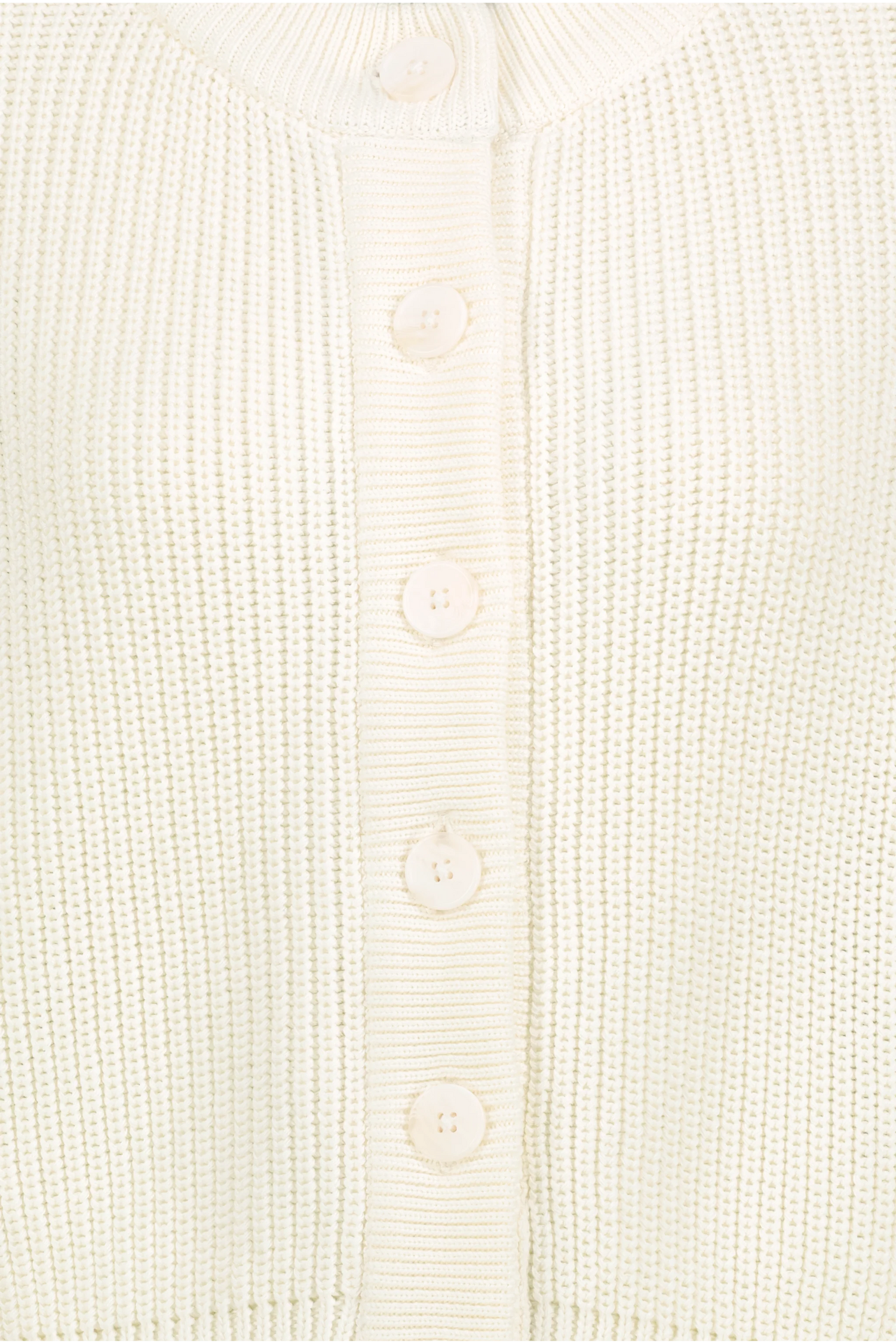O-neck Cardigan - Offwhite