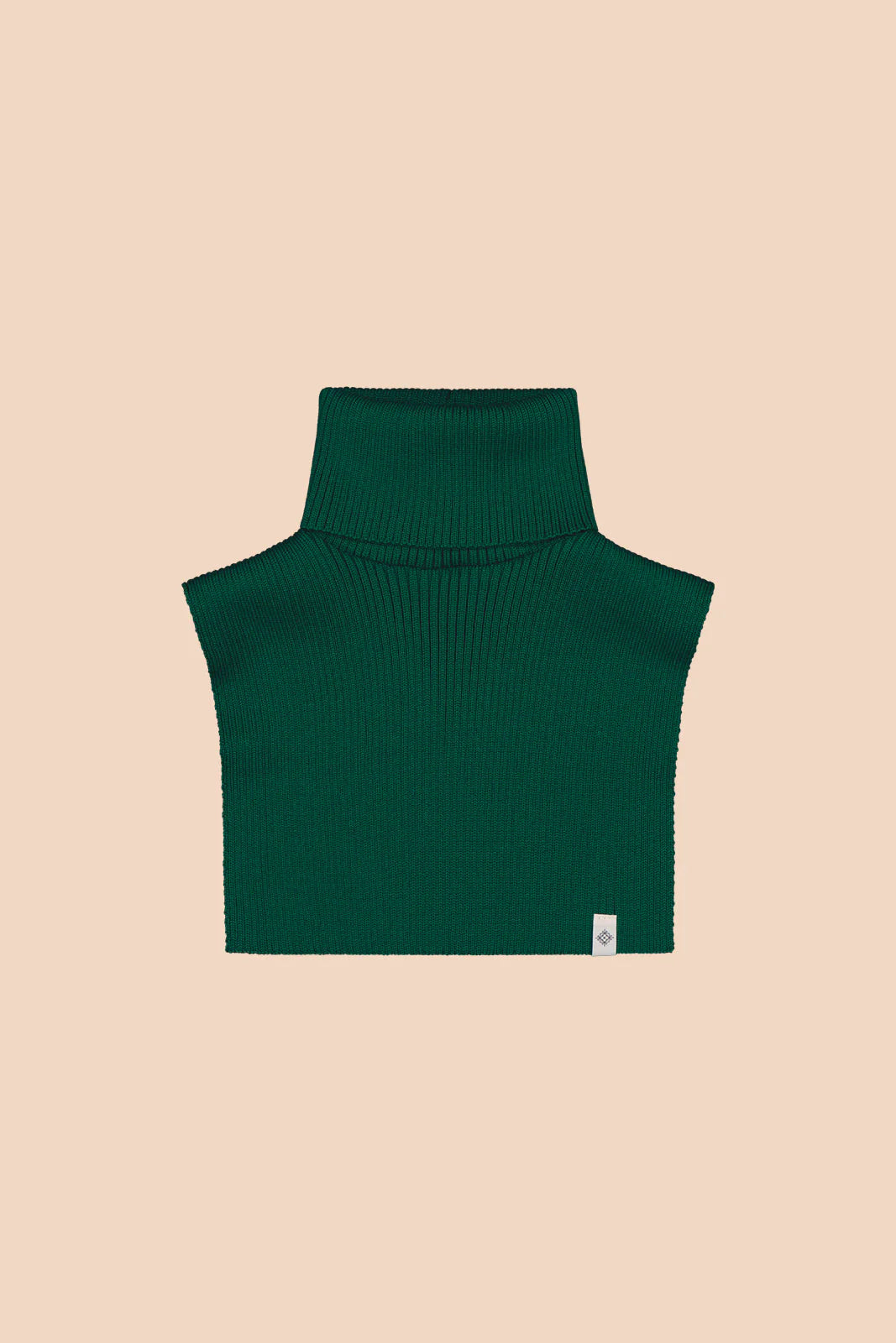 Rib Neck Warmer - Dark Green