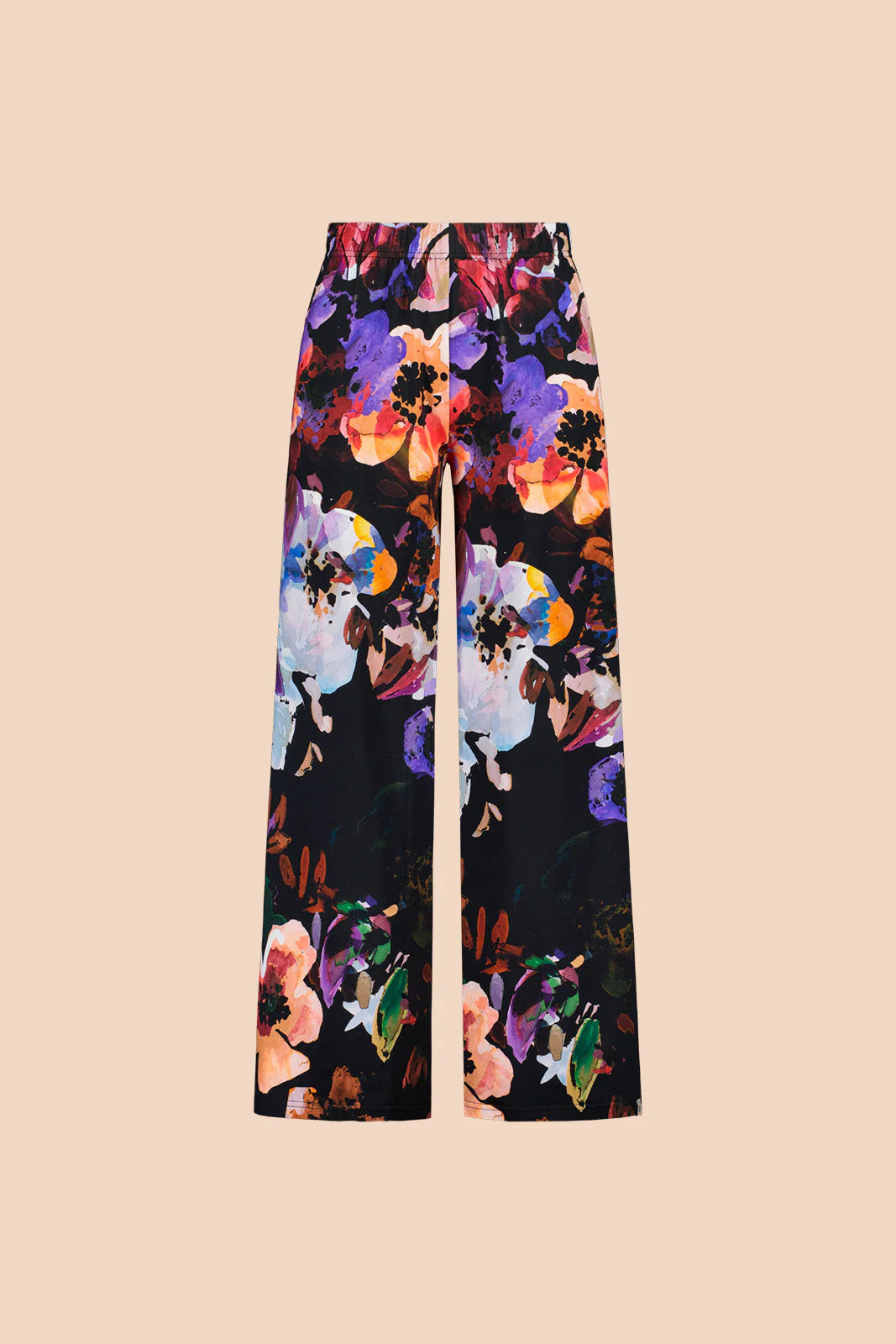 Soft Pants - Black Anemone
